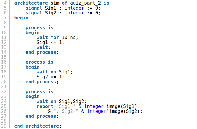 Basic VHDL Quiz - part 2 - VHDLwhiz