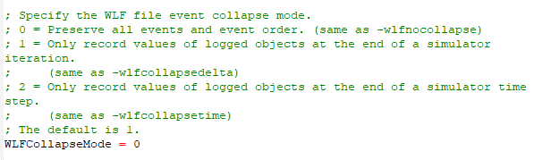Set WLFCollapseMode = 0 in modelsim.ini to see all delta cycles