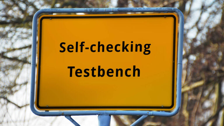 How to create a self-checking testbench