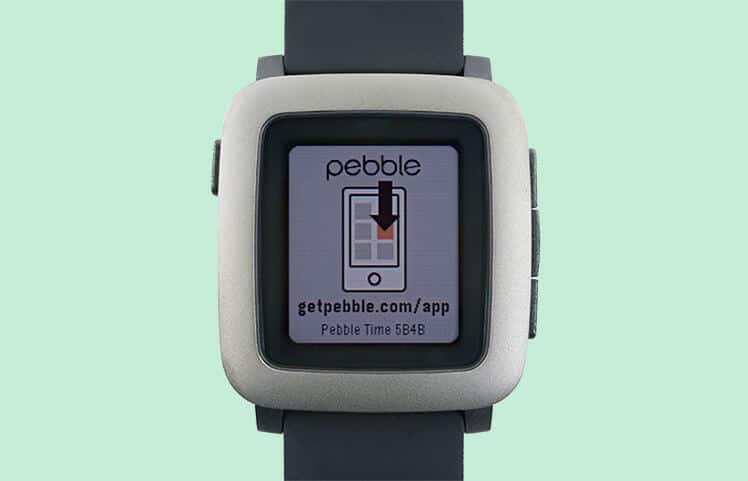 Pebble smart watch