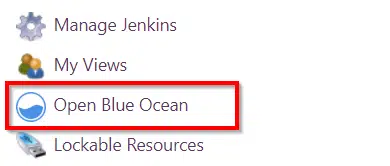 Open Blue Ocean menu item