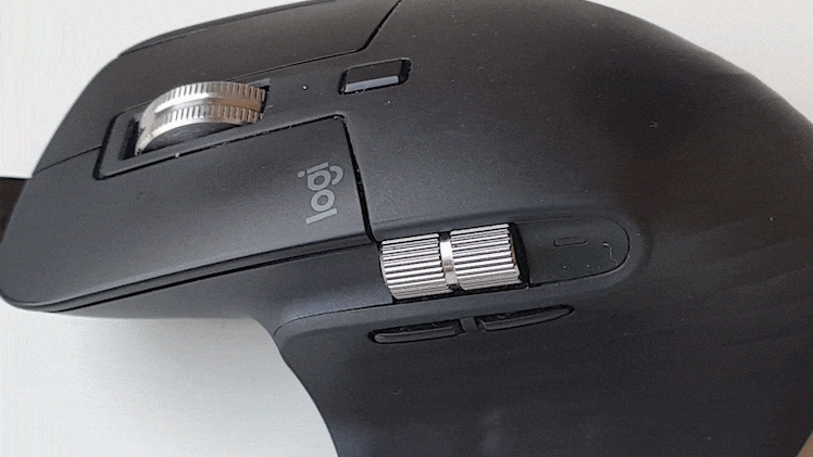 LED breathing effect on the Logitech Master S2 mouse