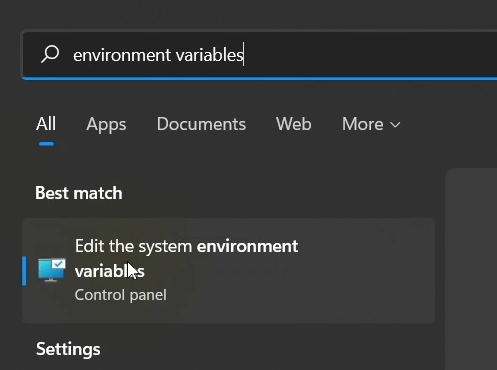 Environment Variables