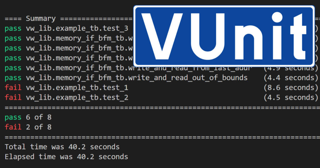 VUnit VHDL course