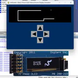 Course: Snake game on FPGA: Real-time VHDL simulation with GUI