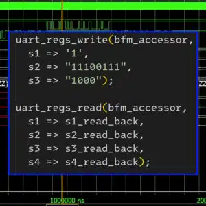 Course: Transaction-level BFM design in VHDL using Python and AI