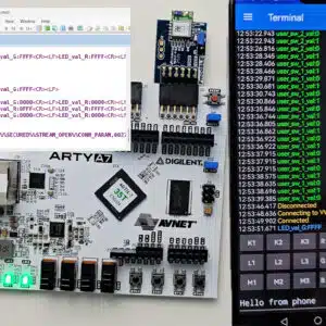 Course: Bluetooth FPGA control via mobile app