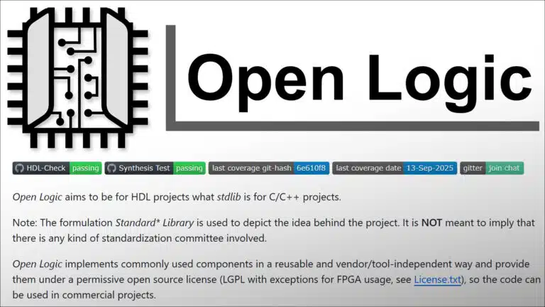 Open-Logic - An FPGA Standard Library