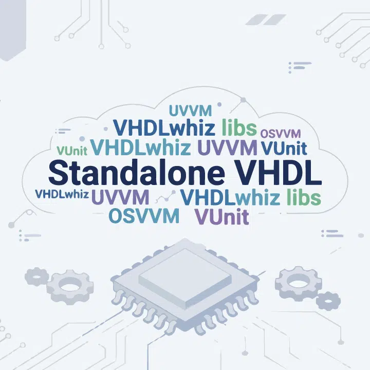 VHDL testbench boilerplates
